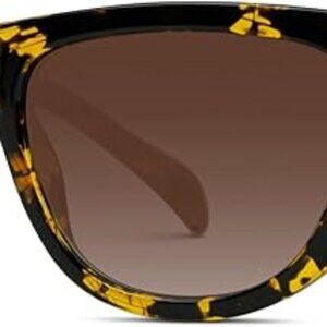 WearMe Pro Women’s Narrow Cat-Eye Sunglasses —  UV Protection  (MSRP $39)